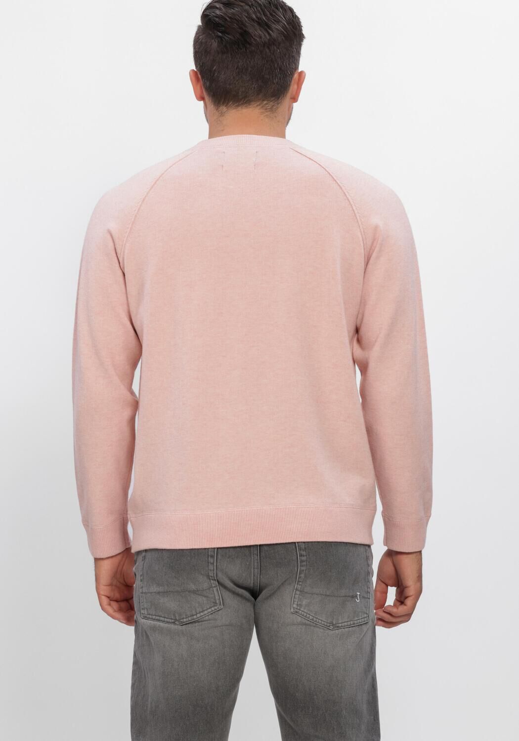 Hell-Pink BUTCHER OF BLUE Pullover CLIFDEN SWEAT CREW - large