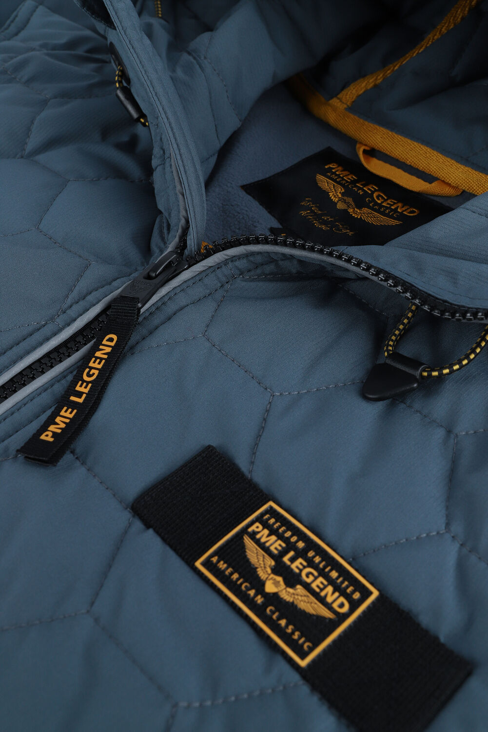 Hellblau PME LEGEND Wattierte Jack SHORT JACKET SKYSPAR II CYCLE RIP - large