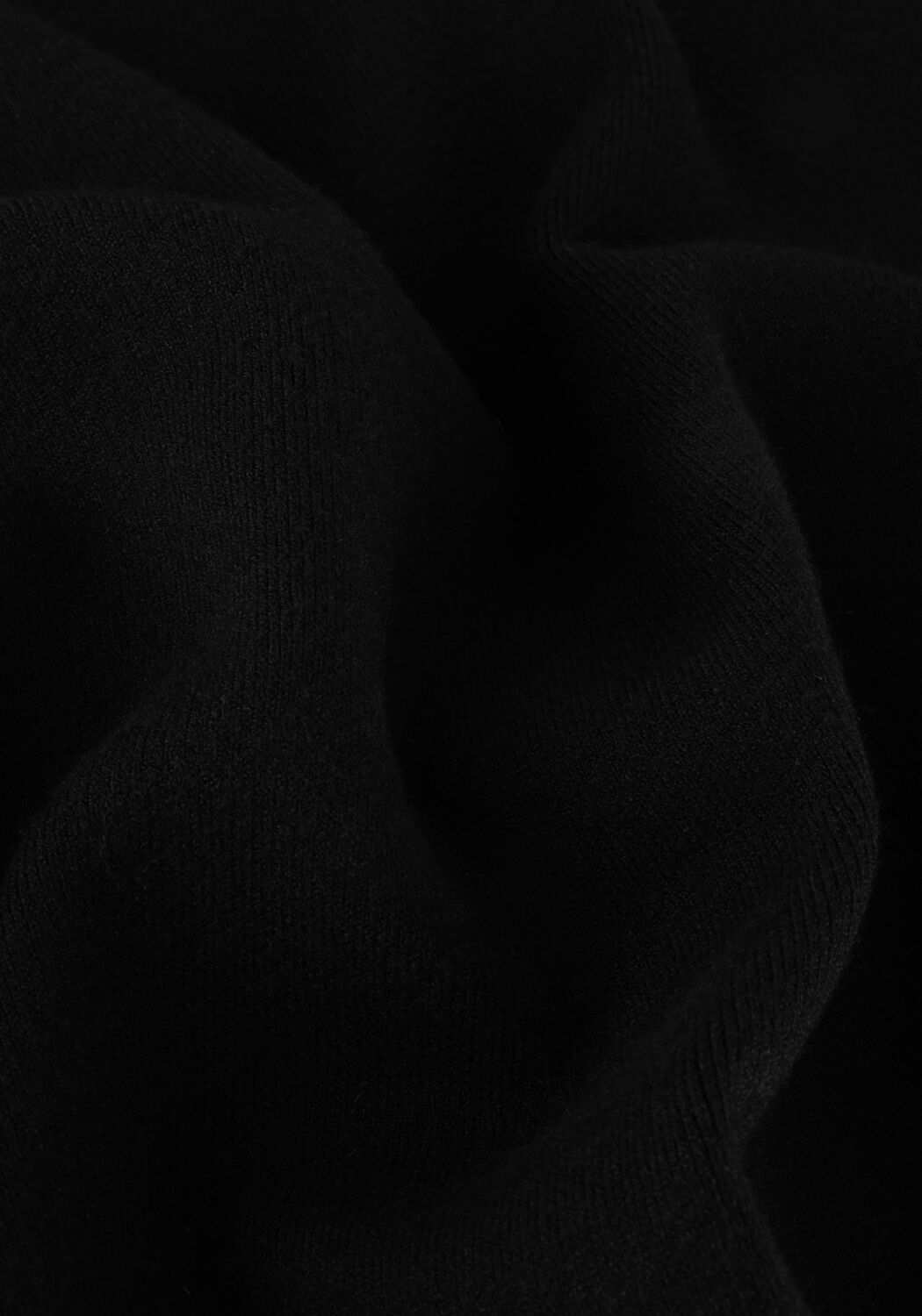 Schwarze OBJECT Pullover OBJREYNARD V-NECK PULLOVER - large