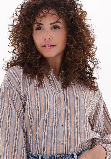 Hellblau CO'COUTURE Blusen CELINA SITA STRIPE SHIRT - large
