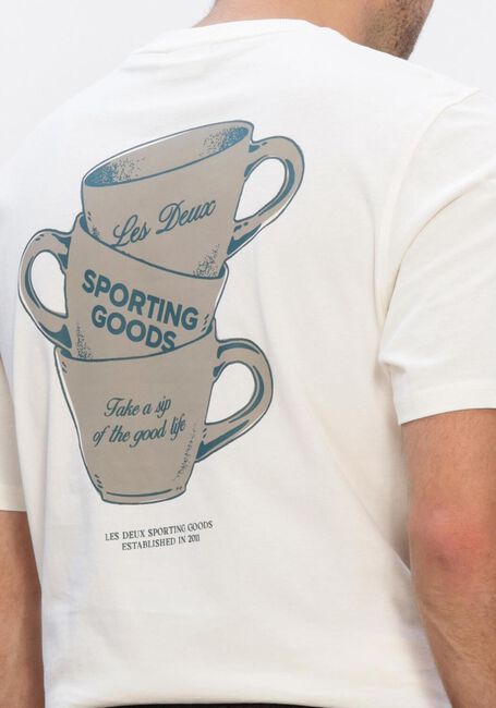 Creme LES DEUX T-shirt BEN ARTIST T-SHIRT - large