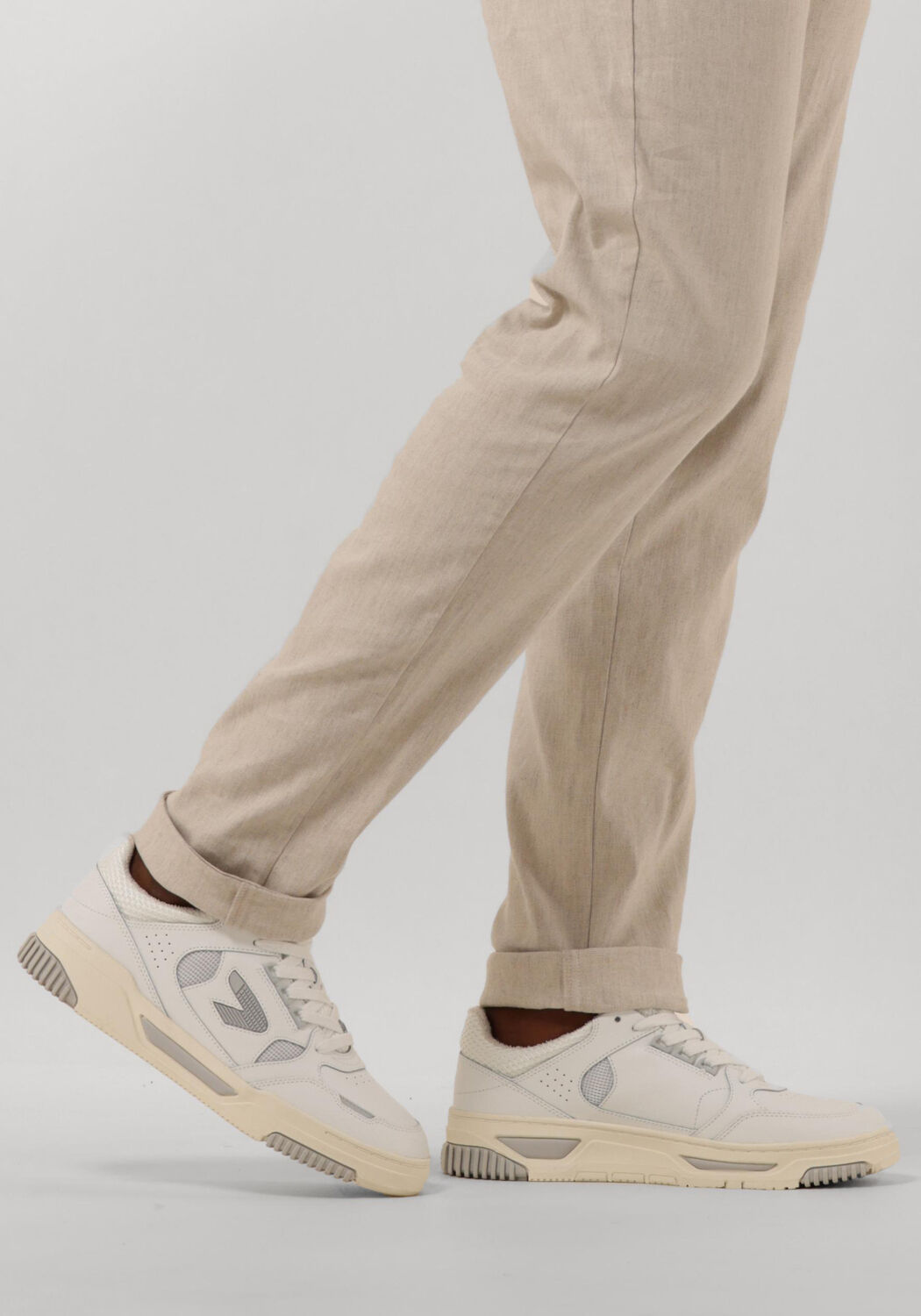 Wei&szlig;e HUB Sneaker Low THRILL MEN - large