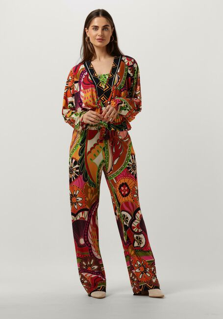 Mehrfarbige/Bunte VANILIA Weite Hose FUN WIDE PANT - large