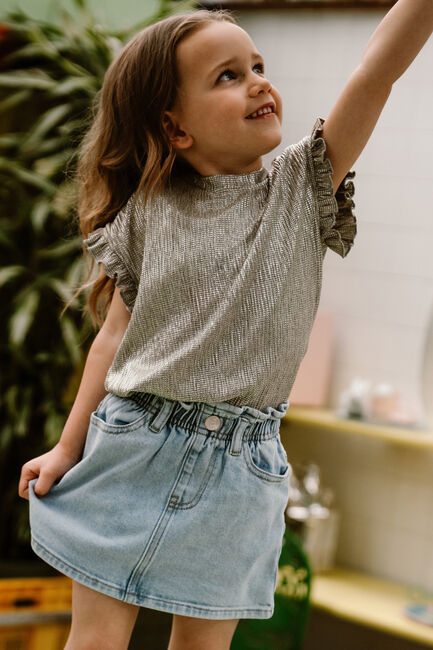 Hellblau DAILY7 Minirock DENIM SKIRT - large