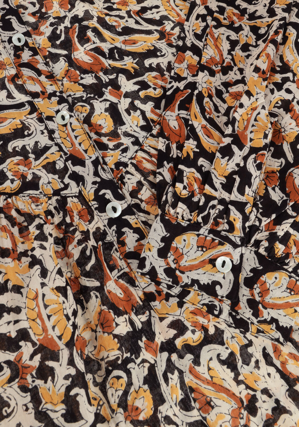 Mehrfarbige/Bunte SUMMUM Blusen BLOUSE BATIK PRINT - large