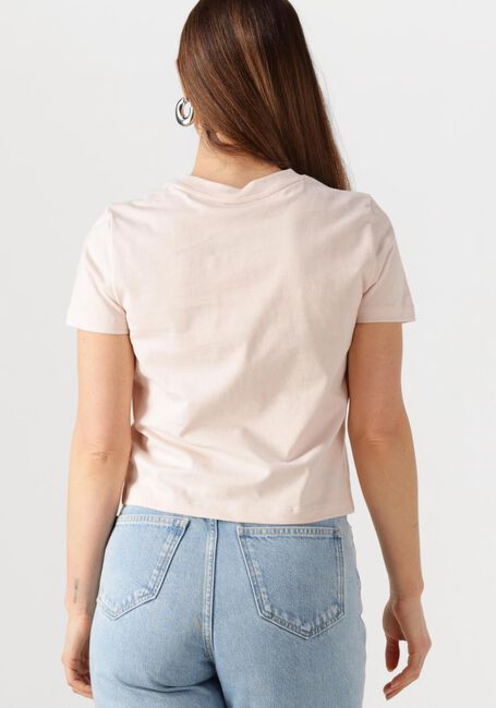 Hell-Pink CALVIN KLEIN T-shirt PLACED INSTITUTIONAL BABY TEE - large