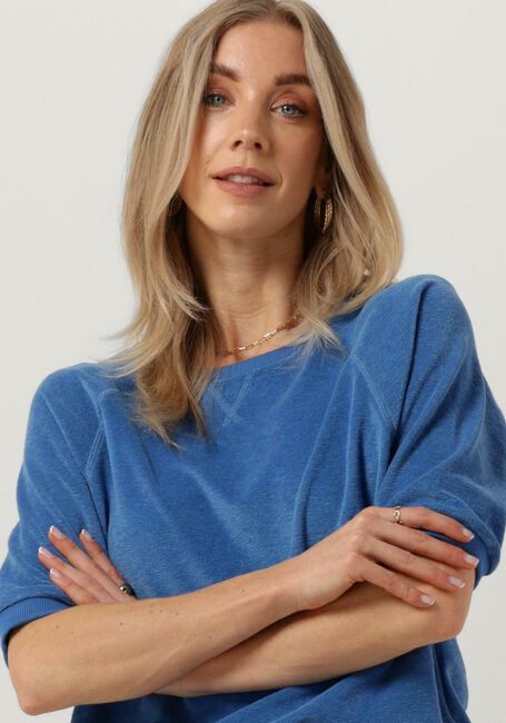 Blaue BY-BAR T-shirt NEVA SLUB TOP - large