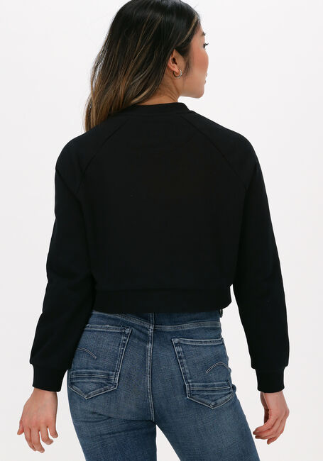 Schwarze LYLE & SCOTT Sweatshirt CROPPED SWEATSHIRT - large