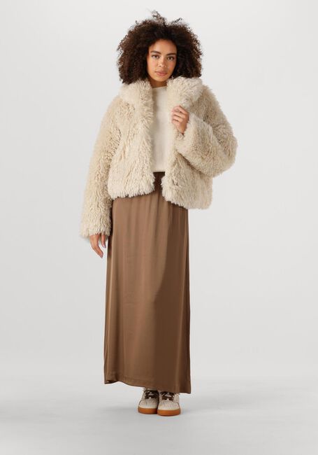 Beige SECOND FEMALE Teddy-Jacke OPHIE JACKET - large