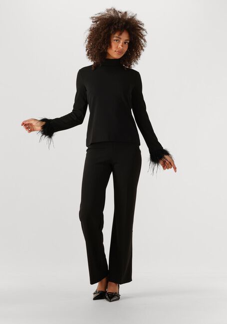Schwarze ANA ALCAZAR Hose TROUSERS NO FEATHERS - large