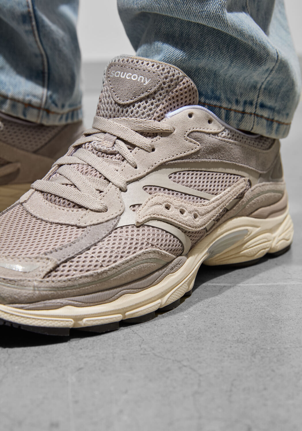 Graue SAUCONY Sneaker Low GRID JAZZ 9 - large