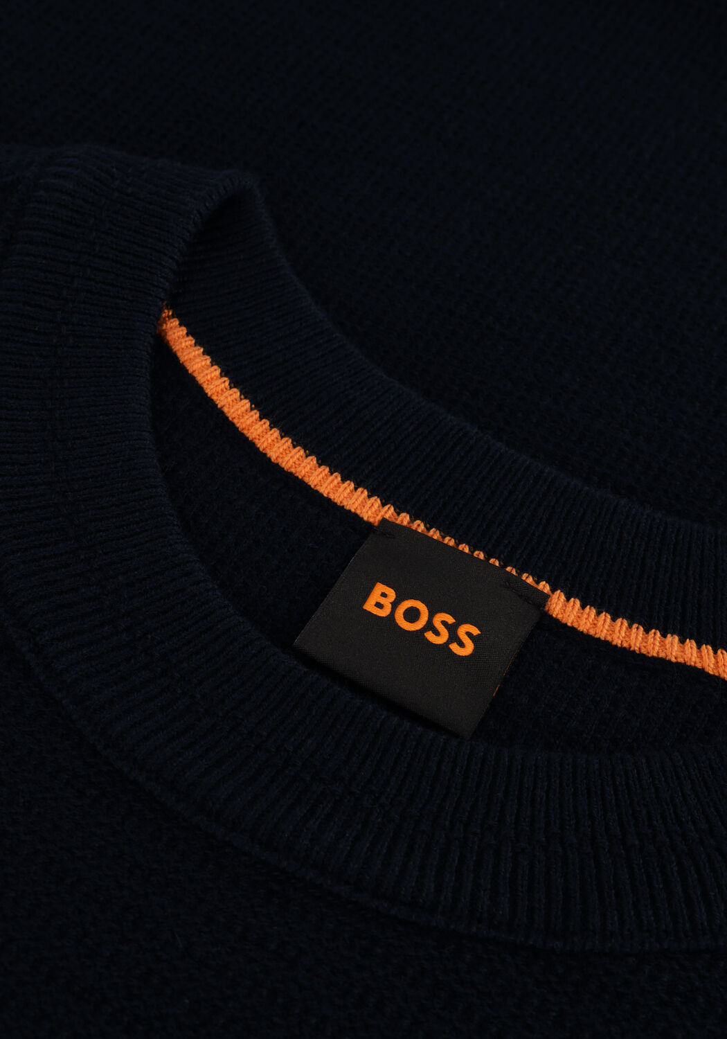Dunkelblau BOSS ORANGE Pullover ANOIN - large