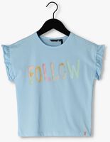 Blaue NONO T-shirt KANOU TSHIRT SHORT RUFFLED SLEEVE - medium