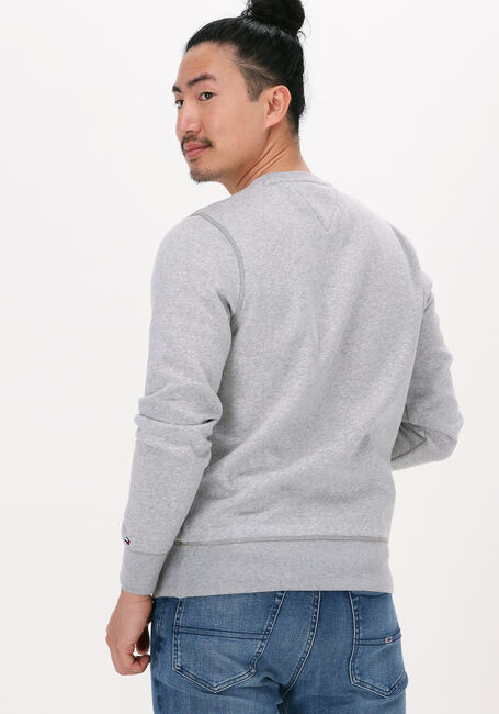 Hellgrau TOMMY HILFIGER Sweatshirt LINES HILFIGER CREWNECK - large