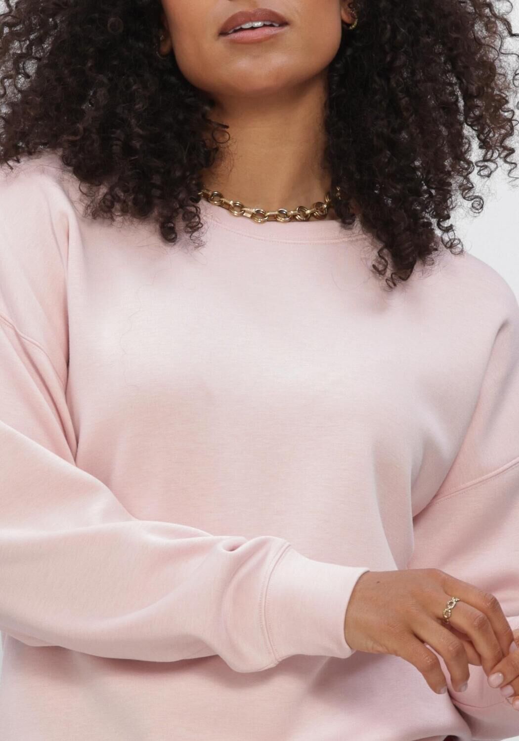 Hell-Pink MSCH COPENHAGEN Sweatshirt MSCHIMA Q SWEATSHIRT - large