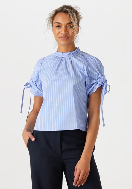 Hellblau CO'COUTURE Blusen DIVIACC PUFF SS BLOUSE - large