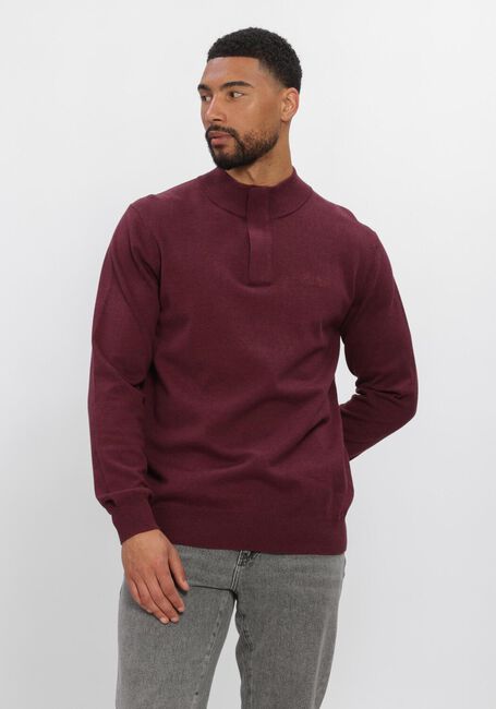 Bordeaux PURE PATH Pullover LIGHT WEIGHT HIDDEN HALF-ZIP - large