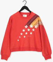 Rote LEON & HARPER Sweatshirt SORTIE JC55 COMET