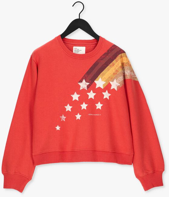 Rote LEON & HARPER Sweatshirt SORTIE JC55 COMET - large