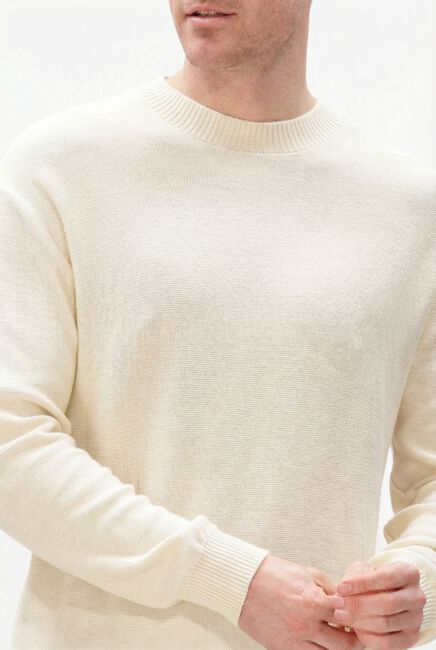 Beige ANERKJENDT Pullover AKEBBE COTTON/SILK KNIT - large