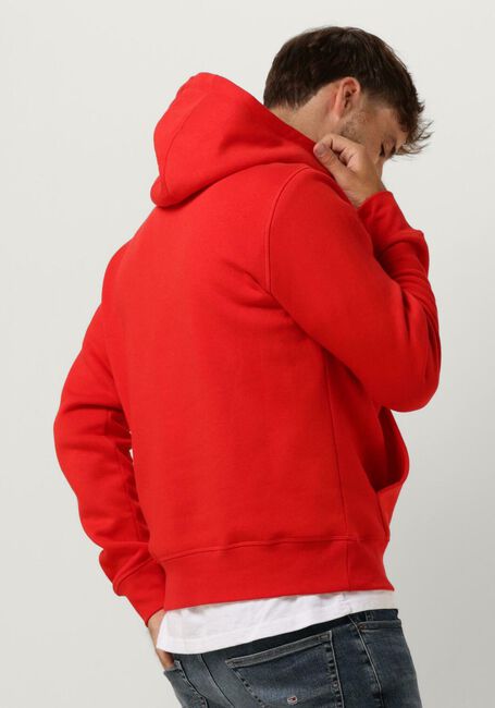 Rote TOMMY HILFIGER Sweatshirt TOMMY LOGO HOODY - large