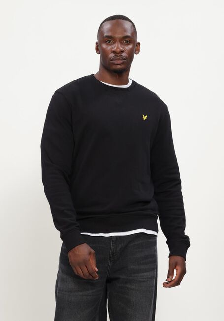 Schwarze LYLE & SCOTT Sweatshirt CREW NECK SWEATSHIRT - large