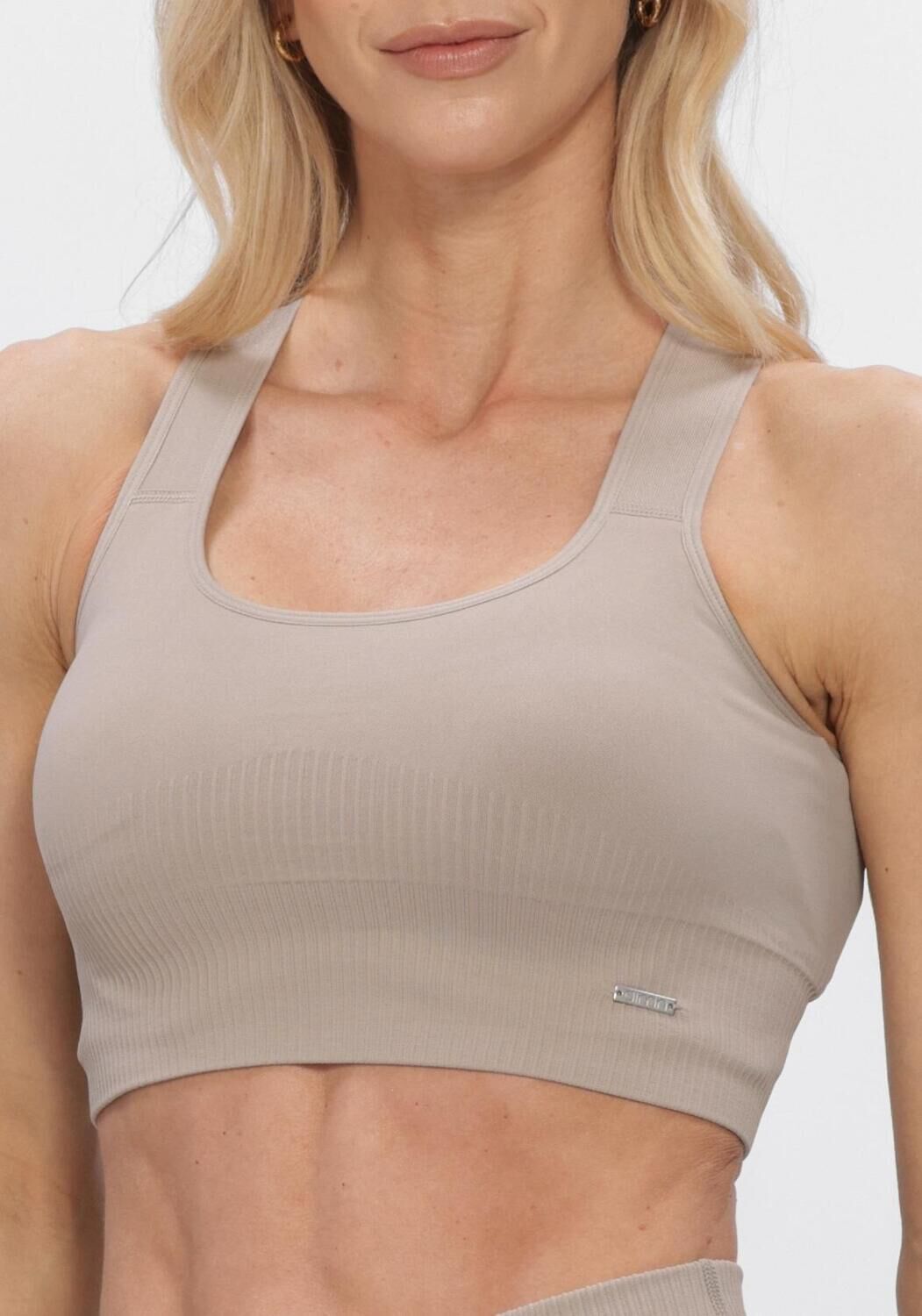 Graue AIM'N Top HIGH SUPPORT RIBBED BRA - large