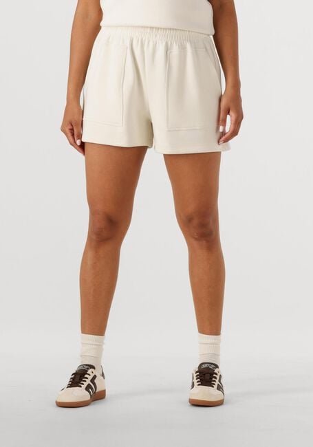 Weiße MSCH COPENHAGEN Kurze Hose MSCHHARISSA IMA Q POCKET SWEAT SHORTS - large