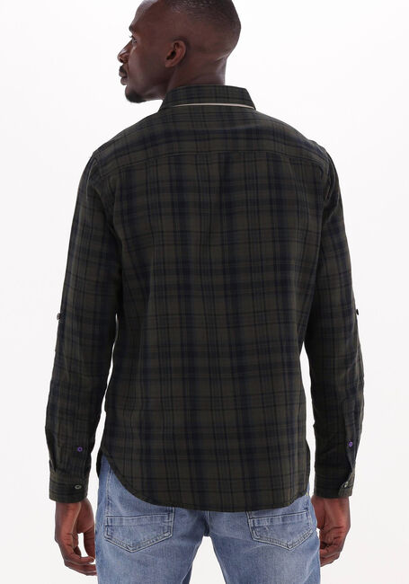 Dunkelgrün SCOTCH & SODA Casual-Oberhemd REGULAR-FIT CHECKED FLANNEL SHIRT - large