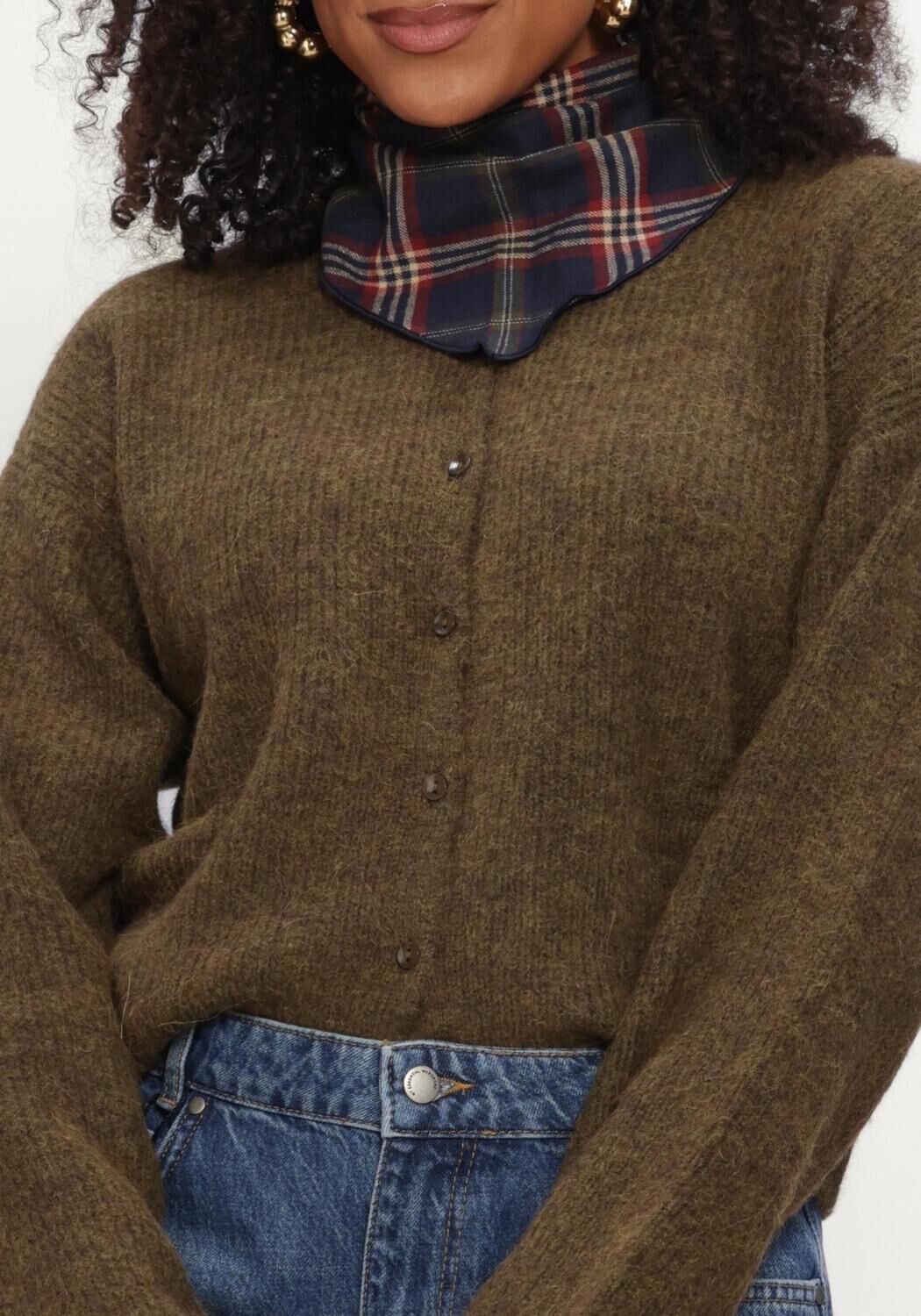 Gr&uuml;ne MINUS Strickjacke MSCHRISTA KNIT CARDIGAN - large
