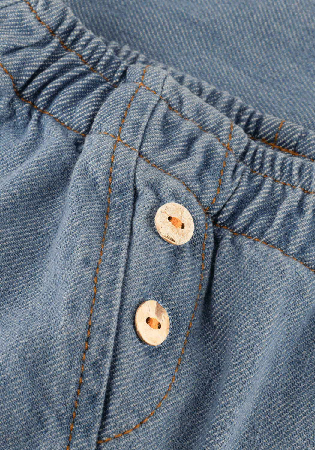 Blaue PLAY UP Kurze Hose DENIM SHORTS - large
