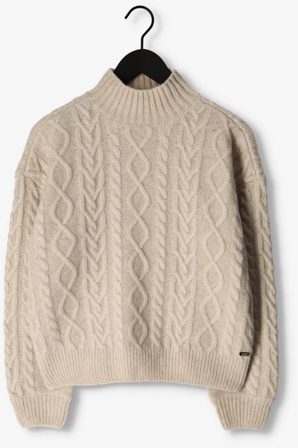 Sand SCOTCH & SODA Pullover KNITTED LUREX WOOL BLEND PULLOVER - large