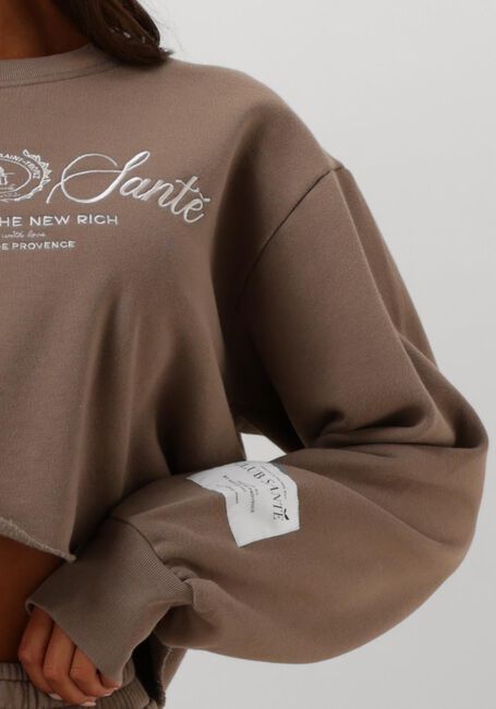 Taupe SOEURS DE PROVENCE Sweatshirt LUCE SWEATER - large