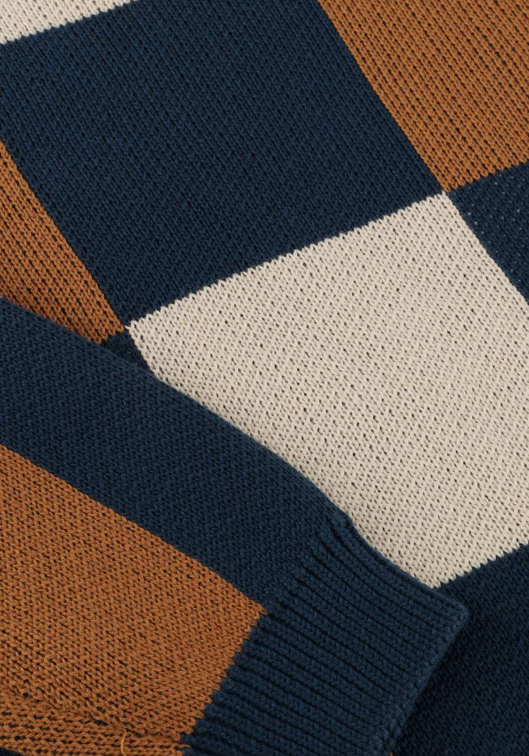 Mehrfarbige/Bunte YOUR WISHES Pullover CHECK KNIT - large