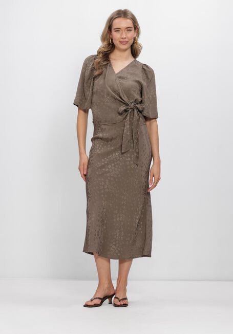 Beige OBJECT Blusen OBJBELA RE S/S TOP - large