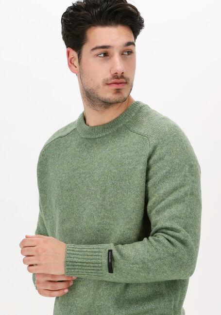 Grüne SCOTCH & SODA Pullover 164000 - RELAXED CREWNECK PULL - large