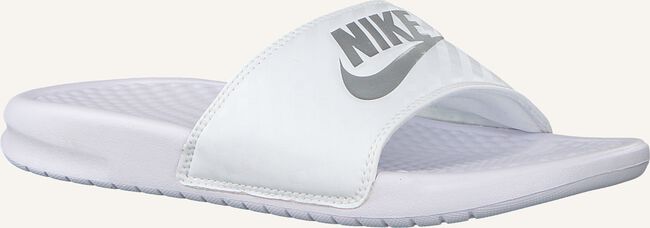 Weiße NIKE Badelatschen BENASSI JDI WMNS Weiße NIKE Badelatschen BENASSI JDI WMNS - large