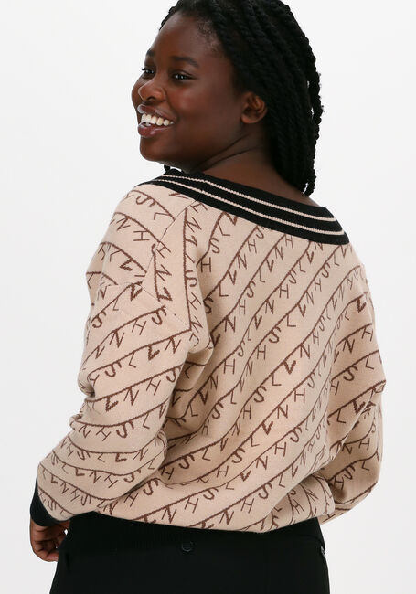 Beige SILVIAN HEACH Pullover SWEATER DILANDE - large