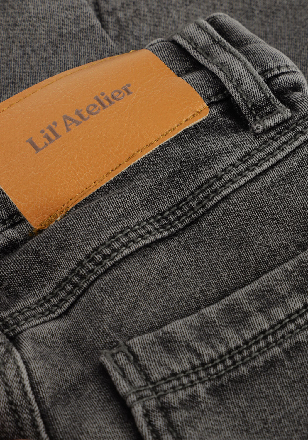 Dunkelgrau LIL' ATELIER Slim fit jeans NBNNADIE REG JEANS 4442-CI LIL - large