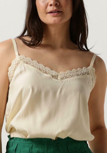 Ecru LOLLYS LAUNDRY Top VIANELL TOP SL - large