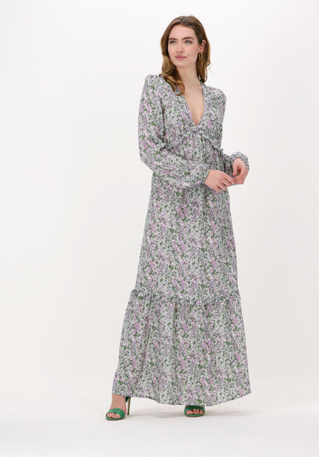 Rosane NA-KD Maxikleid BALLOON SLEEVE MAXI FRILL DRESS - large