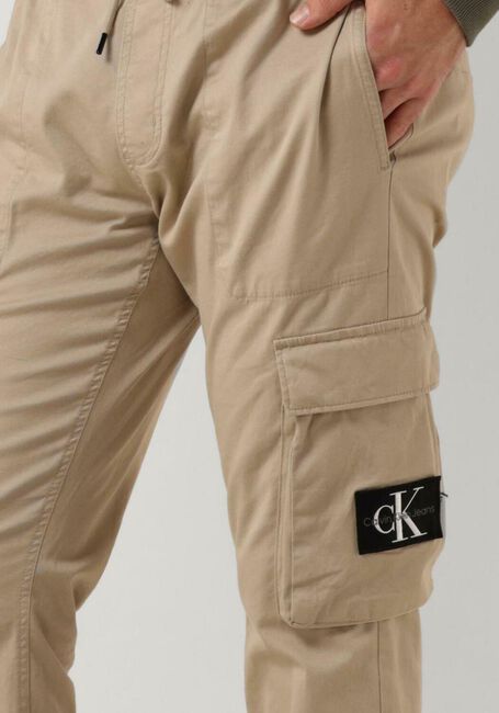 Taupe CALVIN KLEIN Cargohosen SKINNY WASHED CARGO PANT - large