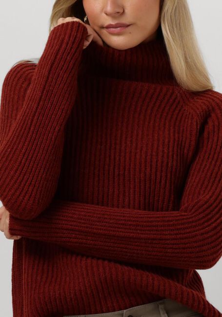 Rote DRYKORN Rollkragenpullover ARWEN - large