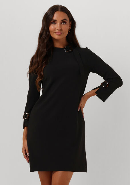 Schwarze ANA ALCAZAR Minikleid DRESS BUCKLE - large