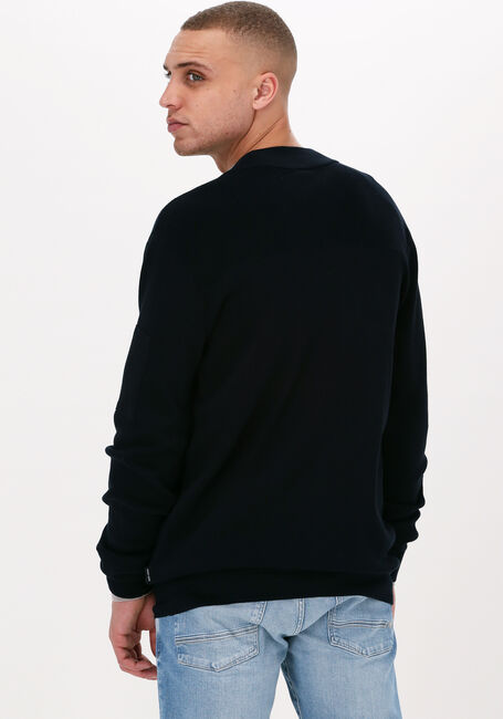 Dunkelblau SAINT STEVE Strickjacke HENDRIK - large