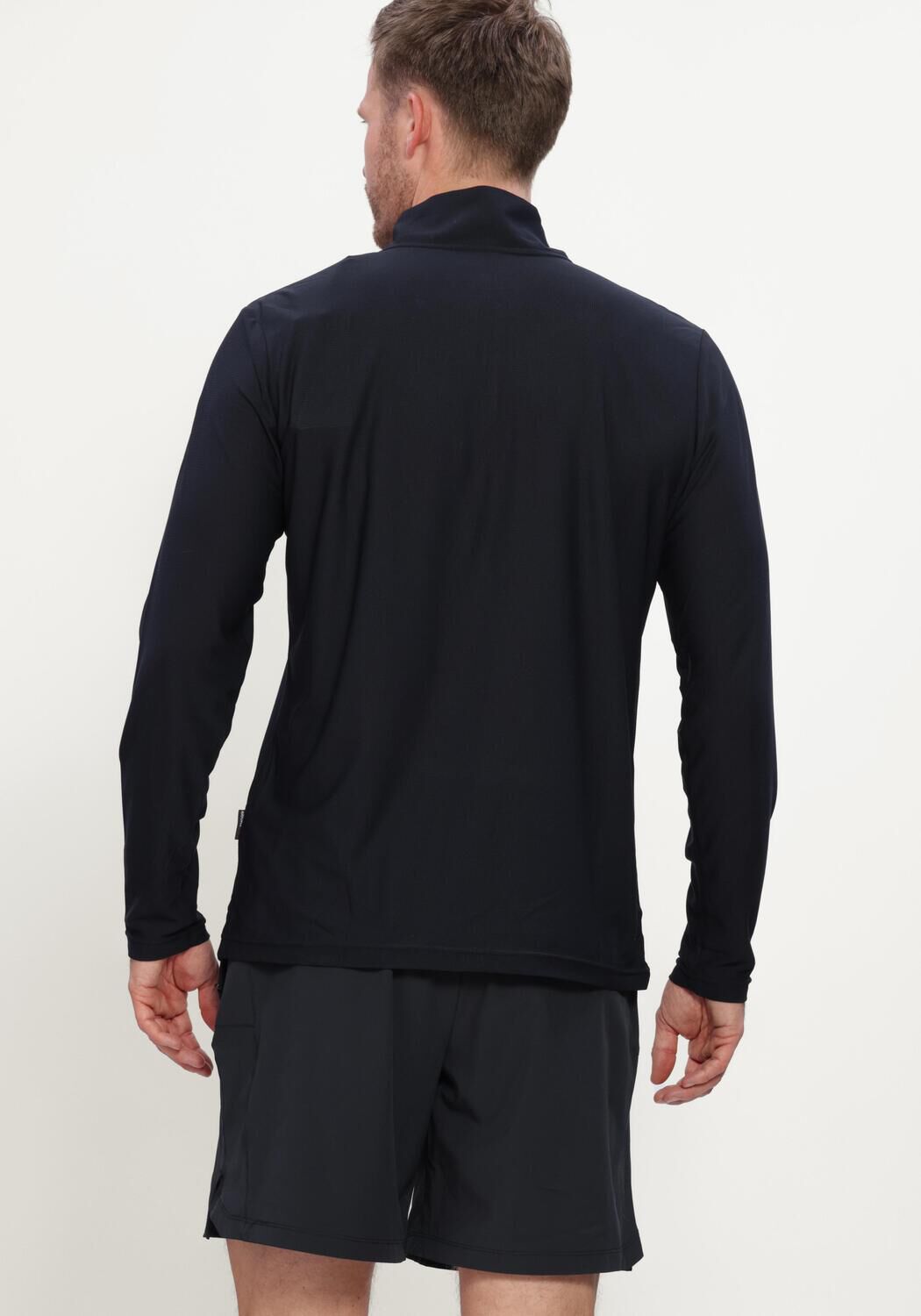Dunkelblau AIRFORCE Pullover & Cardigans PARKER QUARTER ZIP SPORT SHIRT - large