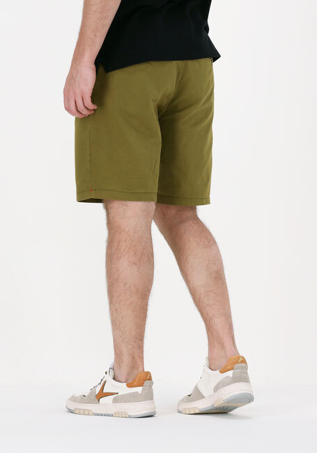 Grüne SCOTCH & SODA Kurze Hose STUART GARMENT-DYED PIMA COTTON-BLEND SHORT - large