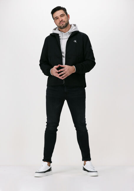 Schwarze CALVIN KLEIN Jack UNPADDED HARRINGTON - large