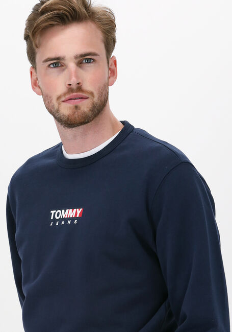 Dunkelblau TOMMY JEANS Sweatshirt TJM ENTRY GRAPHIC CREW - large