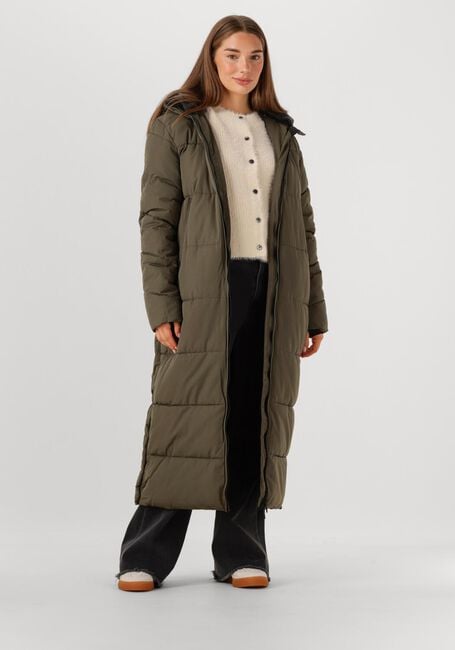 Grüne WITHBLACK Wattierte Jack WBLSOPHIE MAXI PUFFER COAT - large